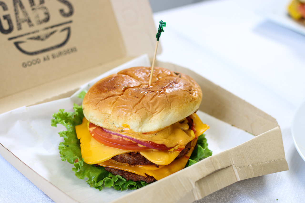 a delicious Burger